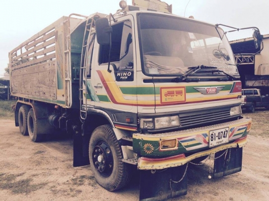 ***ขายแล้วครับขอบคุณ Truck2hand ขาย10ล้อ2เพลาดั้ม เดิมบาง(0747) HINO FM1M EM100-220HP เครื่องเดิมเกียร์เดิม แน่นๆแห้งๆ เครื่องเดิมไม่เคยแกะ แรงดี เกียร์ไม่มีหลุด ช่วงล่างเดิมๆคัสซีสวยเดิม ไม่ปะไม่ดาม กระบะดั้มพื้นเหล็กข้างไม้สภาพดี พื้นดีข้างดี ไม่โก่ง หั
