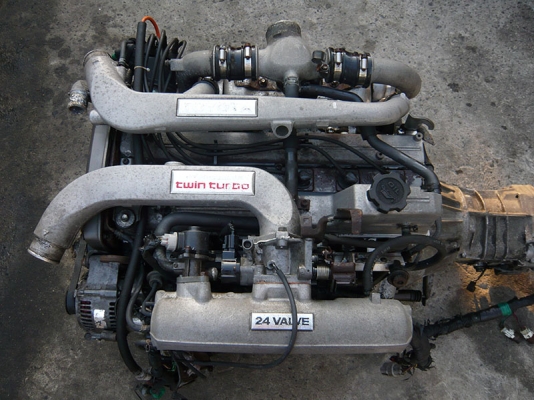 ขายเครื่องยนต์เบนซินหัวฉีด toyota 1G Turbo 9850 บาท