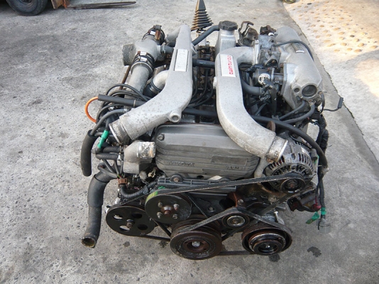 ขายเครื่องยนต์เบนซินหัวฉีด toyota 1G Turbo 9850 บาท