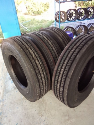 ยางเรเดียล 11r22.5. ยางไทย ราคาส่ง