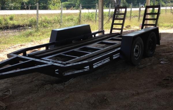 รถลากแบคโฮ รถไถ รถเกี่ยวข้าว