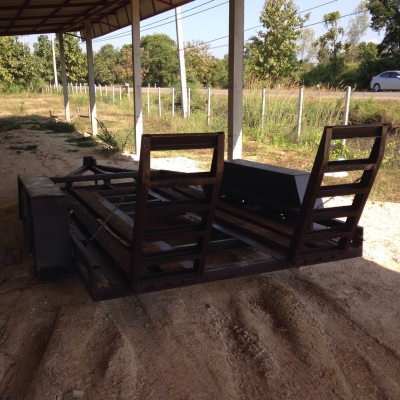 รถลากแบคโฮ รถไถ รถเกี่ยวข้าว