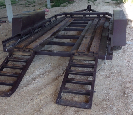 รถลากแบคโฮ รถไถ รถเกี่ยวข้าว