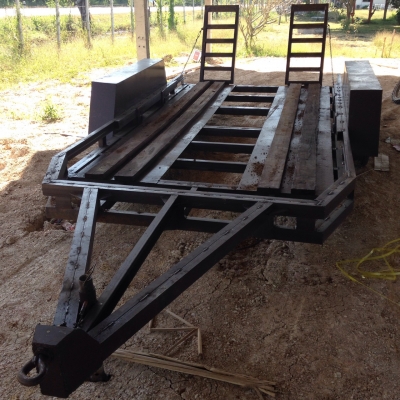 รถลากแบคโฮ รถไถ รถเกี่ยวข้าว