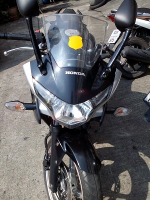 ขาย HONDA CBR 250 i ปี 55 สีดำ เครื่องดี สีสวย รอเล่ม 1 อาทิตย์