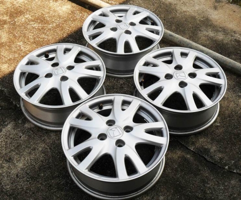 ล้อแม็กซ์แท้ ขอบ14นิ้ว 4รู100 (4วง=2,400บ.)แค่วงละ600เอง ไม่แตก ไม่ดุ้ง สีสวย ใส่รถเก๋งที่ดุมล้อ 4รู100 ได้เกือบทุกรุ่น T.092-9351644