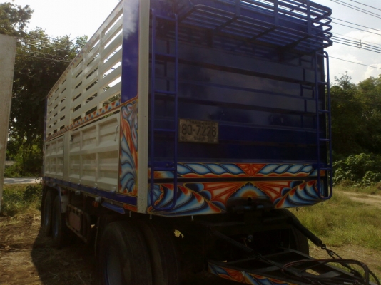 ขายลูกพ่วง 3 เพลาไม่ดั้มปี51ยาว 6.8 เมตรกระบะเหล็ก อู่ซีทีทรัค สวยเลยครับ