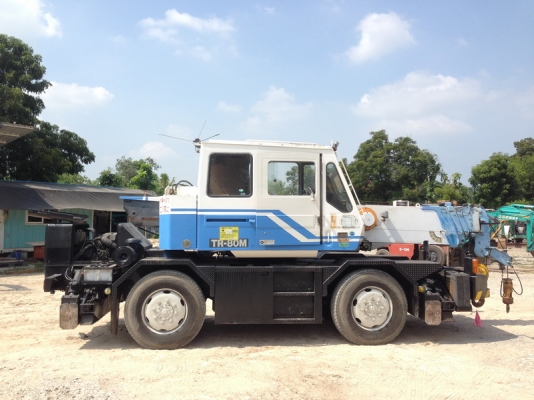 โปรโมชั่นส่งท้ายปี เครน 4ล้อ 8ตัน TADANO TR80M-1 ขาไขว้( X-Type) นำเข้าจากญี่ปุ่น 090-986-2521 โปรโมชั่นส่งท้ายปี เครน 4ล้อ 8ตัน TADANO TR80M-1 ขาไขว้( X-Type) นำเข้าจากญี่ปุ่น 090-986-2521