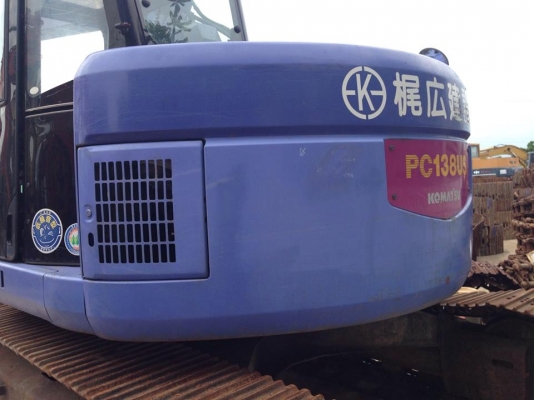 KOMATSU PC138US 2  รถเก่านำเข้าจากญี่ปุ่นไม่เคยใช้งานในไทย  สภาพพร้อมลุยงาน   เอกสารอินวอยใบแจ้งจำหน่าย  ชั่วโมง : 8719 ราคา 1,600,000 บาท (ราคาต่อรองได้)