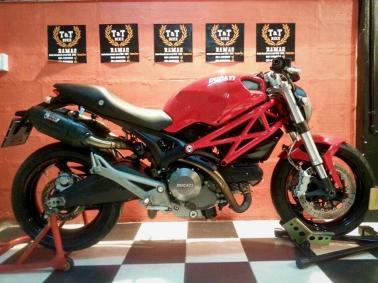 T&amp;T BIKE RAMA2 ขายราคาเพียง 309000 ฿ DUCATI M795 ปี2013 จดปี2014 ABS รถ0