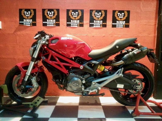 T&amp;T BIKE RAMA2 ขายราคาเพียง 309000 ฿ DUCATI M795 ปี2013 จดปี2014 ABS รถ0