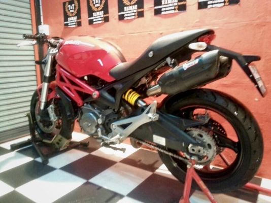 T&amp;T BIKE RAMA2 ขายราคาเพียง 309000 ฿ DUCATI M795 ปี2013 จดปี2014 ABS รถ0