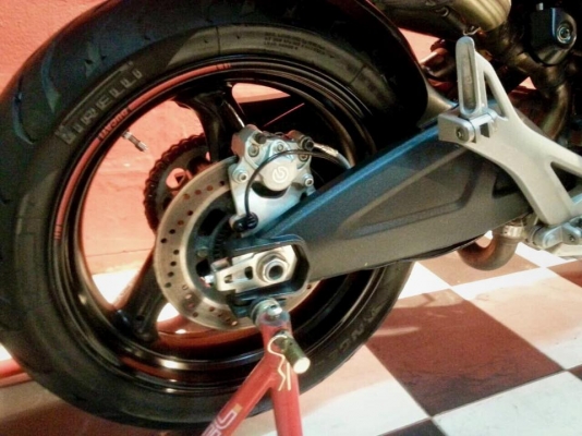 T&amp;T BIKE RAMA2 ขายราคาเพียง 309000 ฿ DUCATI M795 ปี2013 จดปี2014 ABS รถ0