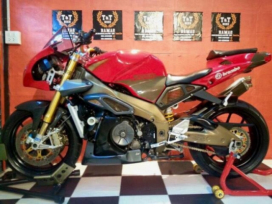 T&amp;T BIKE RAMA2 ขายราคาเพียง 169000฿ APRILIA TUONO 1000 ปี 2006 สวยเทพ