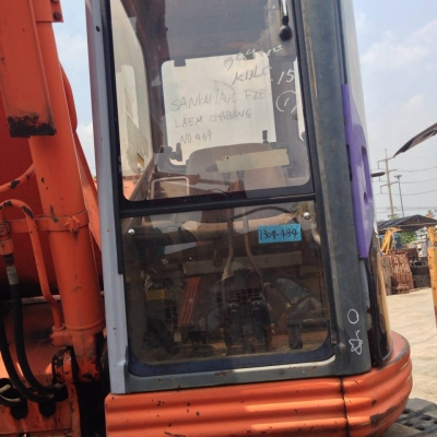 HITACHI EX 135 UR รถเก่านำเข้าจากญี่ปุ่น พร้อมใบอินวอย ราคา1,100,000