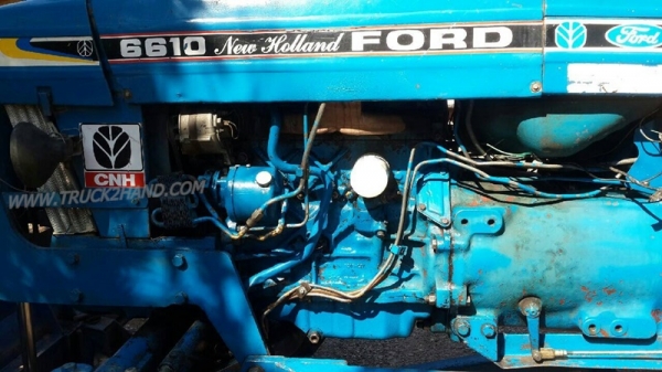 รถไถ ยี่ห้อ FORD รุ่น 6610 เพลาเดียว เสื้อลาย รถไถ ยี่ห้อ FORD รุ่น 6610 เพลาเดียว เสื้อลาย