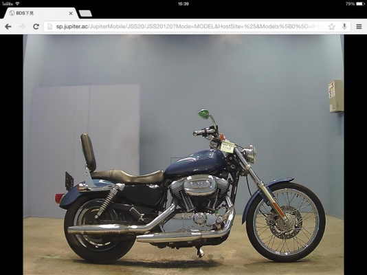 เปิดจอง sportster1200c ปี 2004 รถกำลังมา