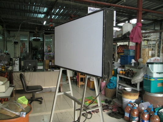 ขอบคุณครับคุณสิทธินันท์ป้ายหน้าร้าน  2 ด้าน  สภาพใหม่  แข็งแรง  ตัดป้ายมาติดใช้เลย