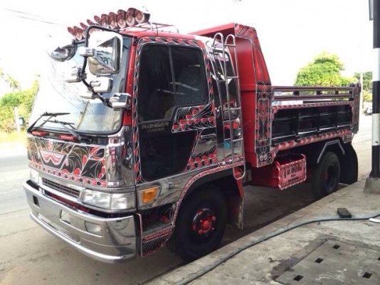 ขายรถดั้มฮีโน่ Hitech "IRON MAN" เครื่อง JO8C คัซซีแดง ชุดแต่งเต็มๆ