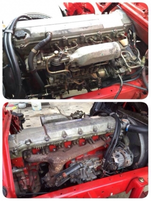 ขายรถดั้มฮีโน่ Hitech "IRON MAN" เครื่อง JO8C คัซซีแดง ชุดแต่งเต็มๆ