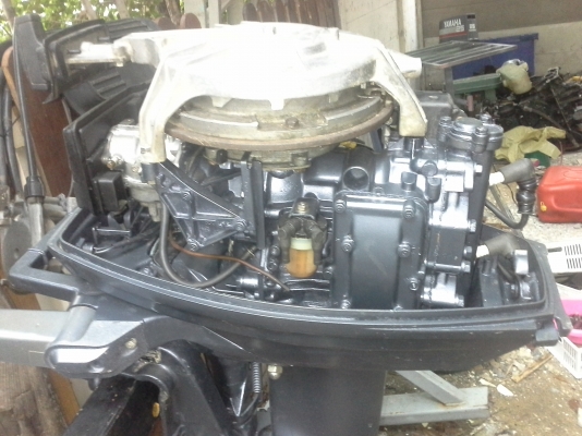 เครื่อง yamaha 25 hp ขายถูกตามสภาพ 23,000 !!!