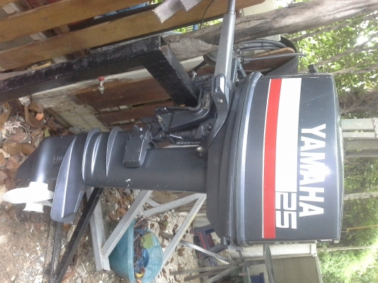 เครื่อง yamaha 25 hp ขายถูกตามสภาพ 23,000 !!!