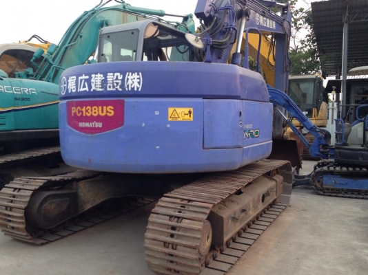 KOMATSU PC138US 2 รถเก่านำเข้าจากญี่ปุ่นไม่เคยใช้งานในไทยสภาพพร้อมใช้เครื่องในสวยเดิมทุกอย่าง MODEL KOMATSU PC138US-2 HOUR 8719 SERIAL 1615 PRICE 1,600,000 BATH KOMATSU PC138US 2 รถเก่านำเข้าจากญี่ปุ่นไม่เคยใช้งานในไทยสภาพพร้อมใช้เครื่องในสวยเดิมทุกอย่าง MODEL KOMATSU PC138US-2 HOUR 8719 SERIAL 1615 PRICE 1,600,000 BATH