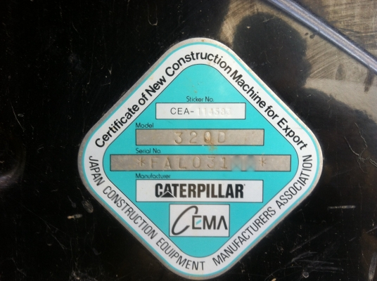 ขายรถแบคโฮ CAT 320-D จดทะเบียน ปี.57 ชั้วโมงงาน 10.342 ช. ม ราคา.1850000 ต่อรอง สนใจโทร ขายรถแบคโฮ CAT 320-D จดทะเบียน ปี.57 ชั้วโมงงาน 10.342 ช. ม ราคา.1850000 ต่อรอง สนใจโทร