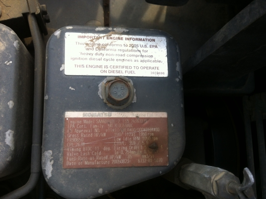 ขายรถแบคโฮ KOMATSU PC-200-7 ปี.2005 รถบางกอก 10995 ช.ม สภาพสวย เล่มทะเบียน จัดแน้นร์ได้ ราคา 1650000 สนใจโทร