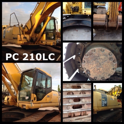 KOMATSU  PC210LC เท่ากับ200 7 รถนำเข้าจากญี่ปุ่น เชคนอก พร้อมลุยงาน อินวอย ราคา 2,400,000 บาท