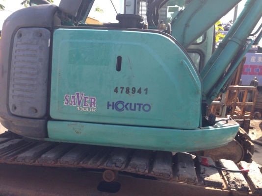 รถขุด : KOBELCO SK 130LR Mark6 รถเก่าญี่ปุ่นไม่เคยใช้งานในไทย เครื่องยนต์ : 4BG1-18470 เลขซีเรียล :YXD401783 สภาพ : 90\% พร้อมลุยงาน ราคา :1,300,000 บาท พร้อมเอกสารใบอินวอย