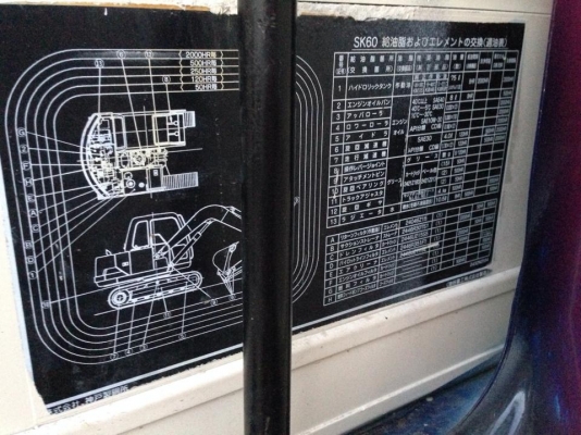 SK60mark3 รถเก่านำเข้าจากญี่ปุ่น พร้อมใบอินวอย  ราคา 850000 ต่อรองราคาได้