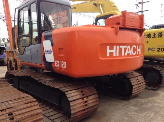 HITACHI EX120 2เชคนอก ราคา 1,500,000 บาท  รถเก่านำเข้าจากญี่ปุ่นยังไม่เคยใช้งานในไทย  สภาพพร้อมลุยงาน มีใบอินวอย  สนใจเข้ามาลองสภาพรถได้ตลอดจนกว่าสินค้าจะขาย มีคนขับบริการหรือจะพาคนขับมาเองได้เลย  บริการน้ำดื่ม กาแฟ ฟรี แม่ค้าใจดีค่ะโทรมาได้เลยค่ะ!!