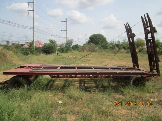 รถพ่วงหนุ่มปราจีนบุรีเอาไปขนรถเกี่ยว
