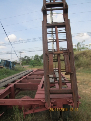 รถพ่วงหนุ่มปราจีนบุรีเอาไปขนรถเกี่ยว