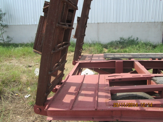 รถพ่วงหนุ่มปราจีนบุรีเอาไปขนรถเกี่ยว