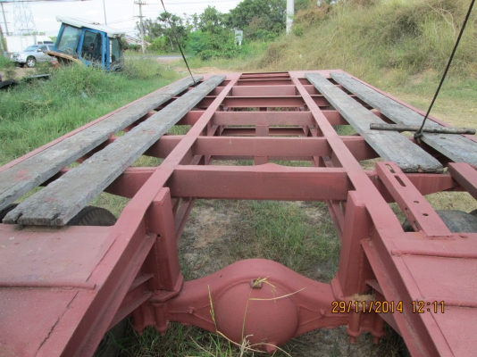 รถพ่วงหนุ่มปราจีนบุรีเอาไปขนรถเกี่ยว