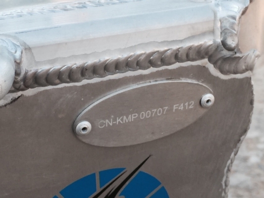 ขาย เรือ อลูมิเนียม kimple สภาพใหม่เลยลงน้ำครั้งเดี่ยว