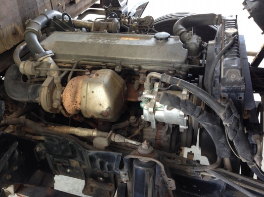 ISUZU NPR หัวน้ำเงิน ปี 2548 เครื่องยูโรทู 130 แรงเทอร์โบ พวงมาลัยเพาเวอร์  ยาว 4.30 เมตร