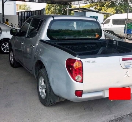 ขายรถหลุดจำนำ มีเอกสารการรับจำนำครบ (ไม่มีเล่มทะเบียน) 2007 MITSUBISHI, TRITON 2.5 GLX DOUBLE CAB สีเทา เกียร์ธรรมดา ขายรถหลุดจำนำ มีเอกสารการรับจำนำครบ (ไม่มีเล่มทะเบียน) 2007 MITSUBISHI, TRITON 2.5 GLX DOUBLE CAB สีเทา เกียร์ธรรมดา