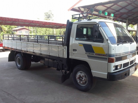 ISUZU NPR59PU5M เครื่อง115 แรง กะบะ 5ม. ห้างแท้เกียร์สั้ปี 35 สวยเดิมบางนางบวช