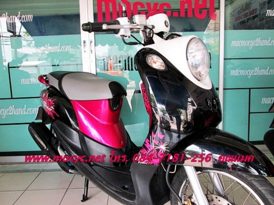 Fino สีดำชมพูขาว ลายฟร์ชั่น รถเดือน ธันวาคม ปี 53 ไมล์ 1หมื่นโล รถดีราคาเร้าใจ แถม 2 รายการ 17900