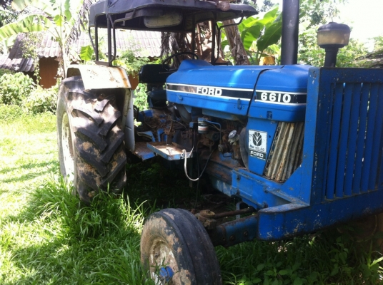 รถไถFORD 6600 เครื่องT3 สภาพดี พร้อมใช้ มีจาน3 จาน7..ไม่มีดันหน้า...