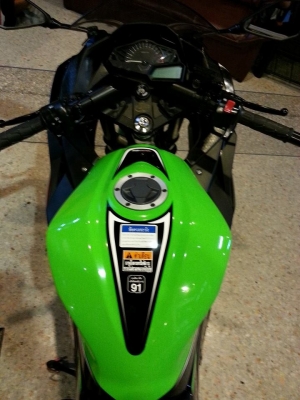 New!!--kawasaki ninja250 ปี2013 เลขไมล์ 14,xxx รถพร้อมใช้เอกสารครบ รถมือเดียว!!
