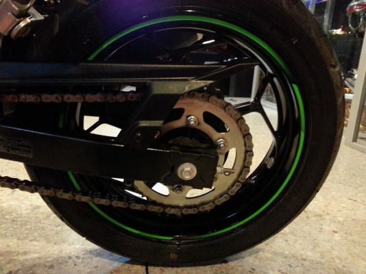 New!!--kawasaki ninja250 ปี2013 เลขไมล์ 14,xxx รถพร้อมใช้เอกสารครบ รถมือเดียว!!