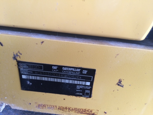 CAT312D รถสวยมาก 7879 ชม. เอวแน่น ช่วงล่างสวย เครื่องแห้ง...เอกสารอินวอยล์ ชุดจดเล่มทะเบียน..