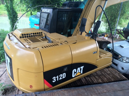 CAT312D รถสวยมาก 7879 ชม. เอวแน่น ช่วงล่างสวย เครื่องแห้ง...เอกสารอินวอยล์ ชุดจดเล่มทะเบียน..