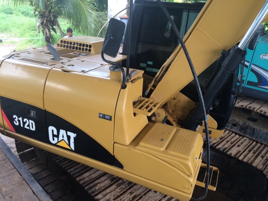 CAT312D รถสวยมาก 7879 ชม. เอวแน่น ช่วงล่างสวย เครื่องแห้ง...เอกสารอินวอยล์ ชุดจดเล่มทะเบียน..