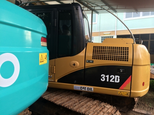 CAT312D รถสวยมาก 7879 ชม. เอวแน่น ช่วงล่างสวย เครื่องแห้ง...เอกสารอินวอยล์ ชุดจดเล่มทะเบียน..