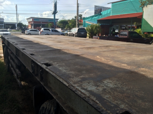 พื้นเรียบ10ล้อ ยาว 6 ม.จะยกลงจาก ISUZU 240 แรง..สภาพดี เหล็กหนา..